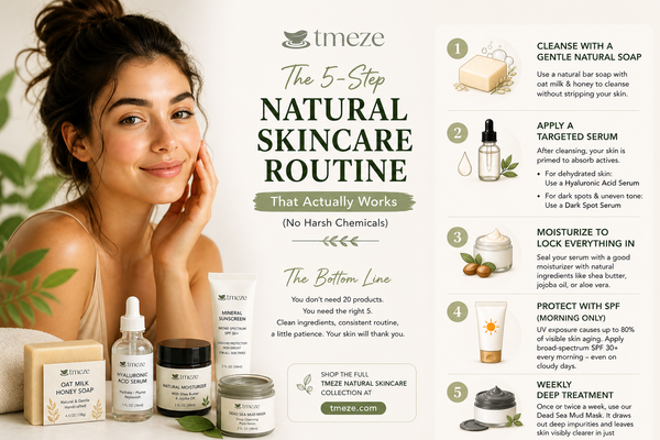 The 5-Step Natural Skincare Routine That Actually Works (No Harsh Chemicals)