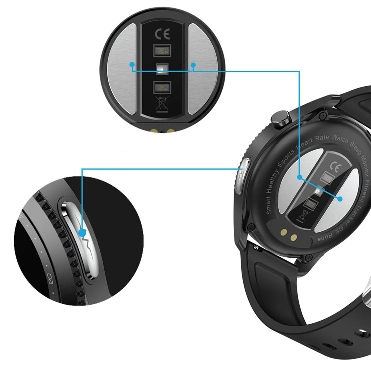 Fitness Tracker Smart Watch