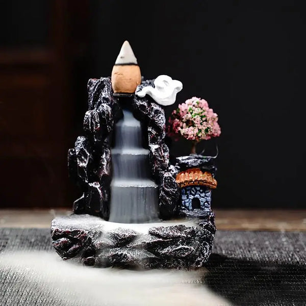 Waterfall Incense Burner