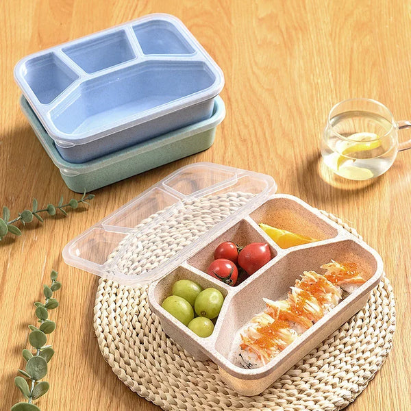 Leakproof Food Container with Grids