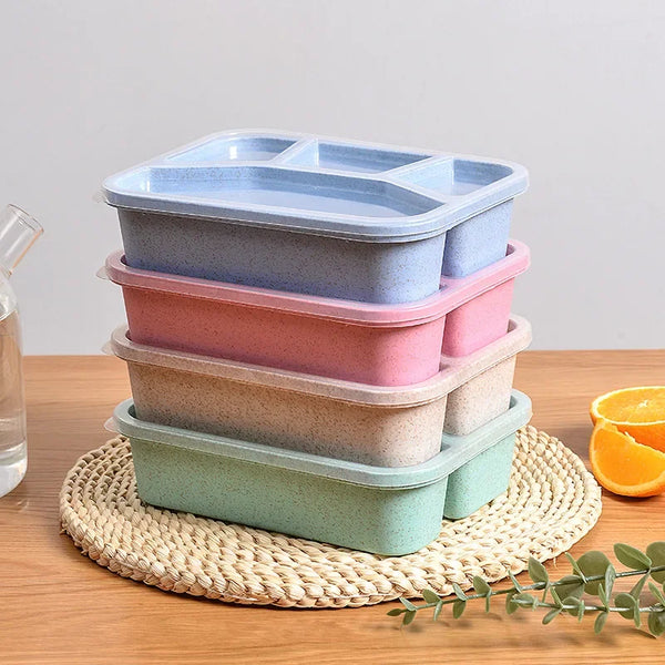 Leakproof Food Container with Grids