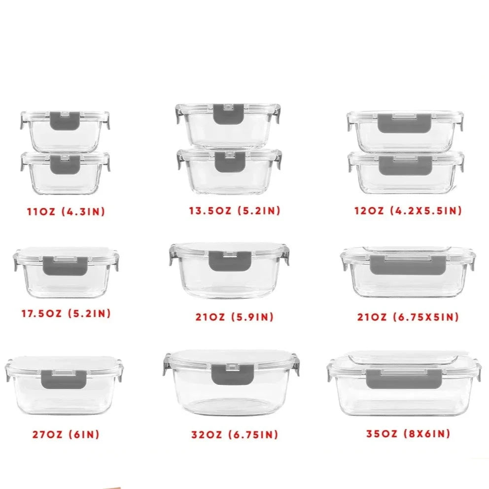 Airtight Freezer Safe Food Container