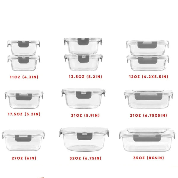 Airtight Freezer Safe Food Container