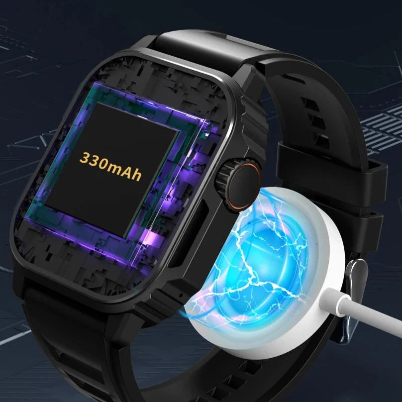 Military Smart Watch - Square