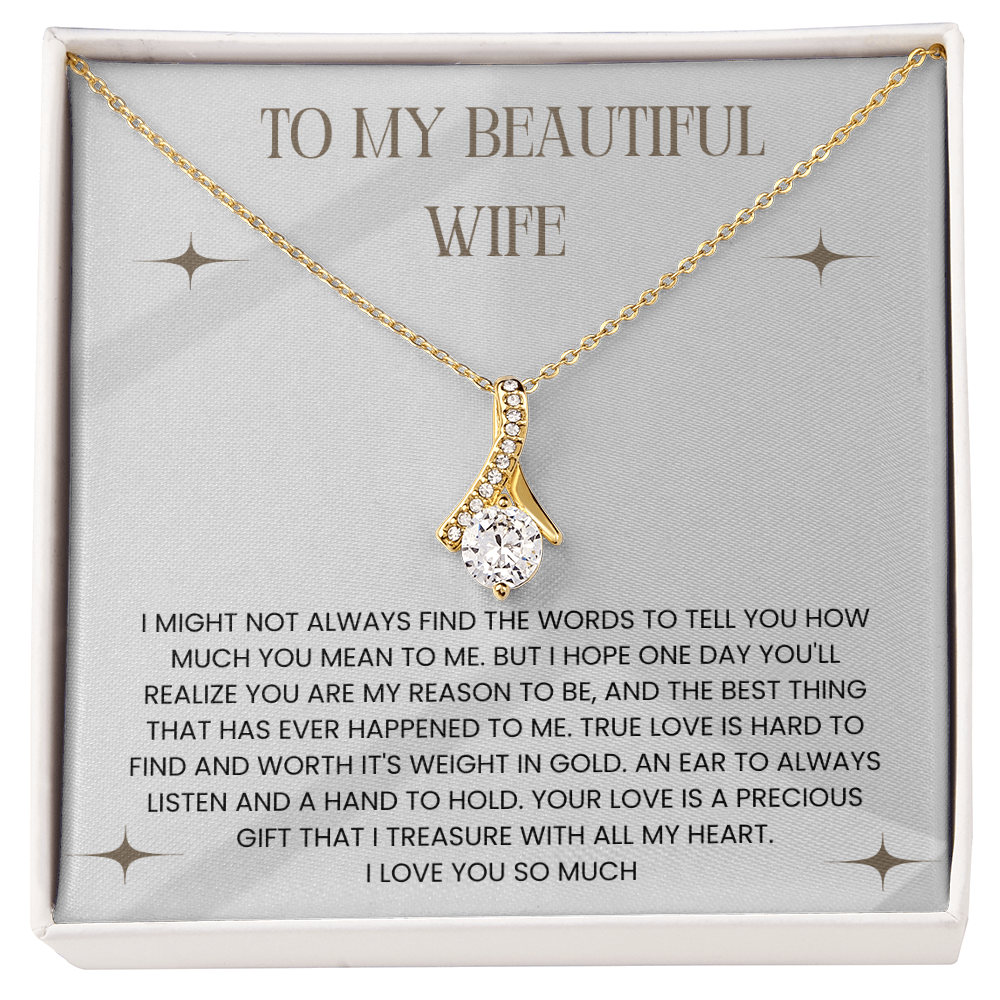 To My Beautiful Wife