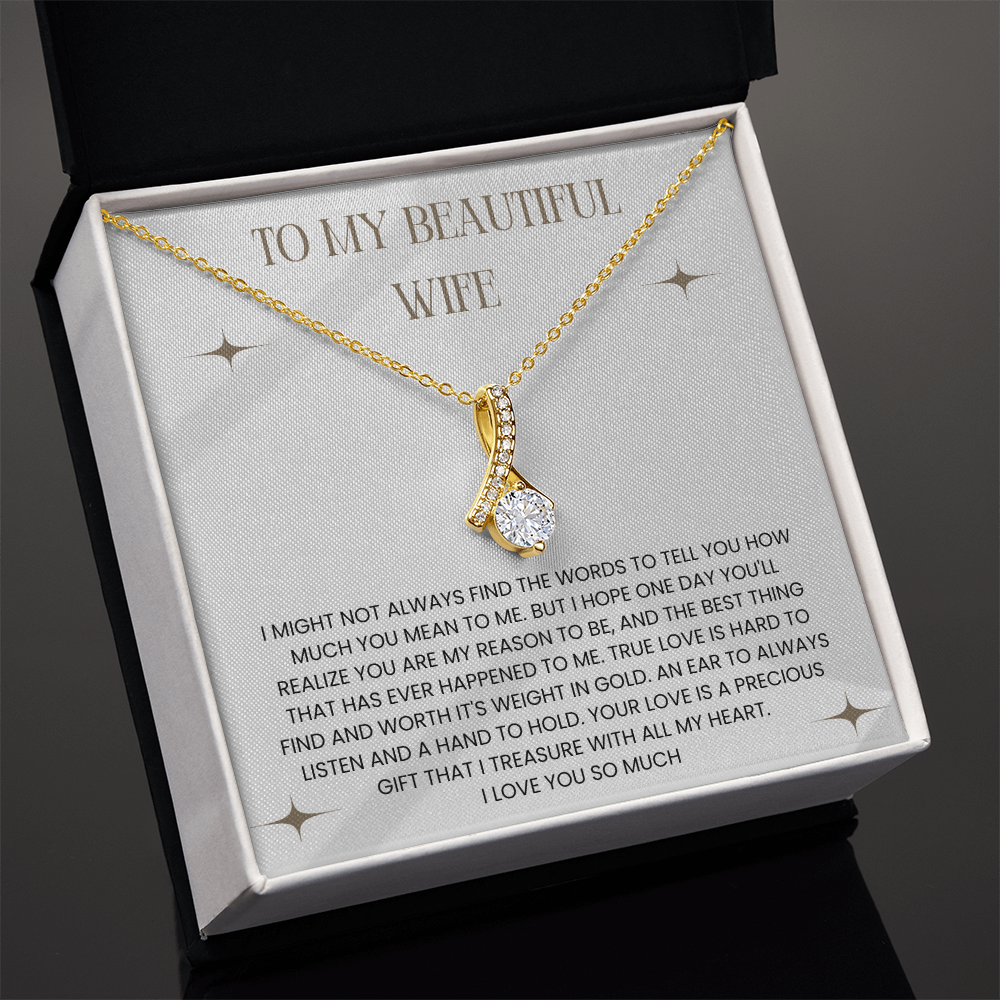 To My Beautiful Wife