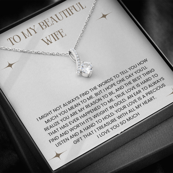 To My Beautiful Wife