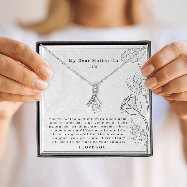 To My Mother In Law - Alluring Beauty Necklace