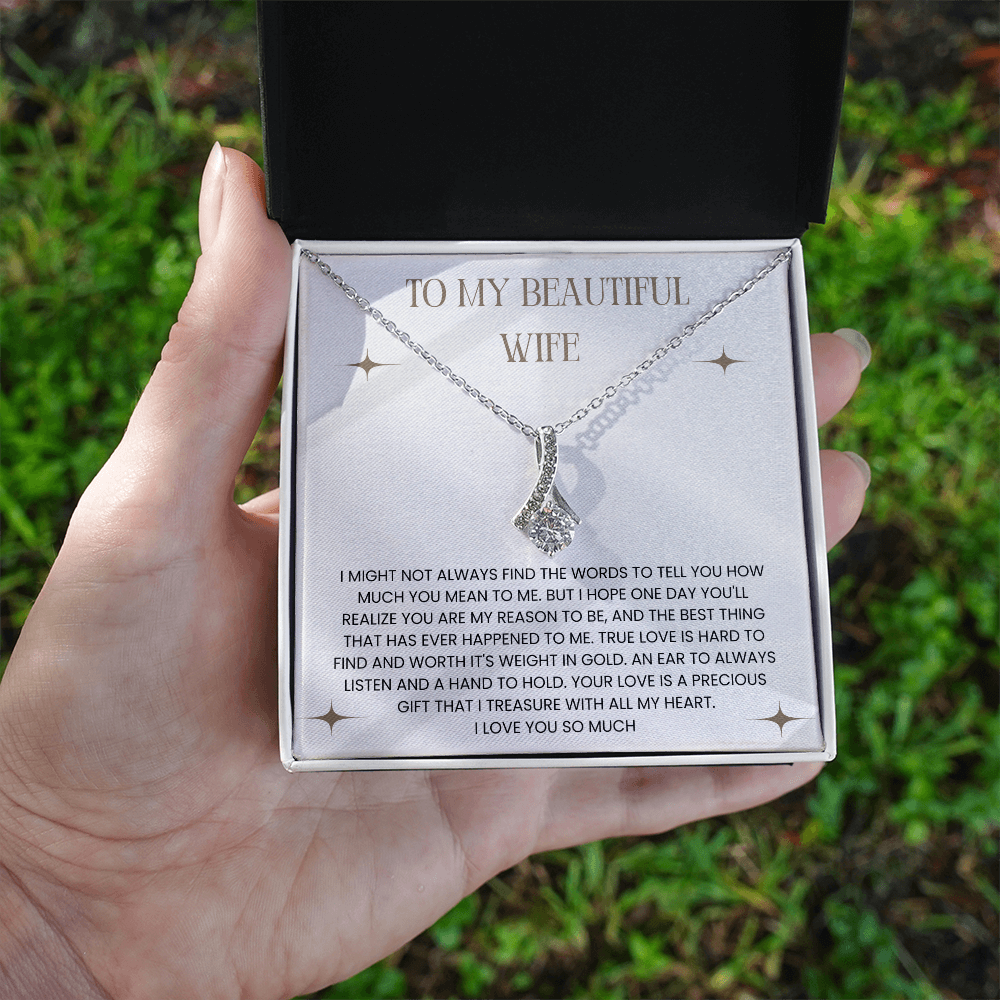 To My Beautiful Wife