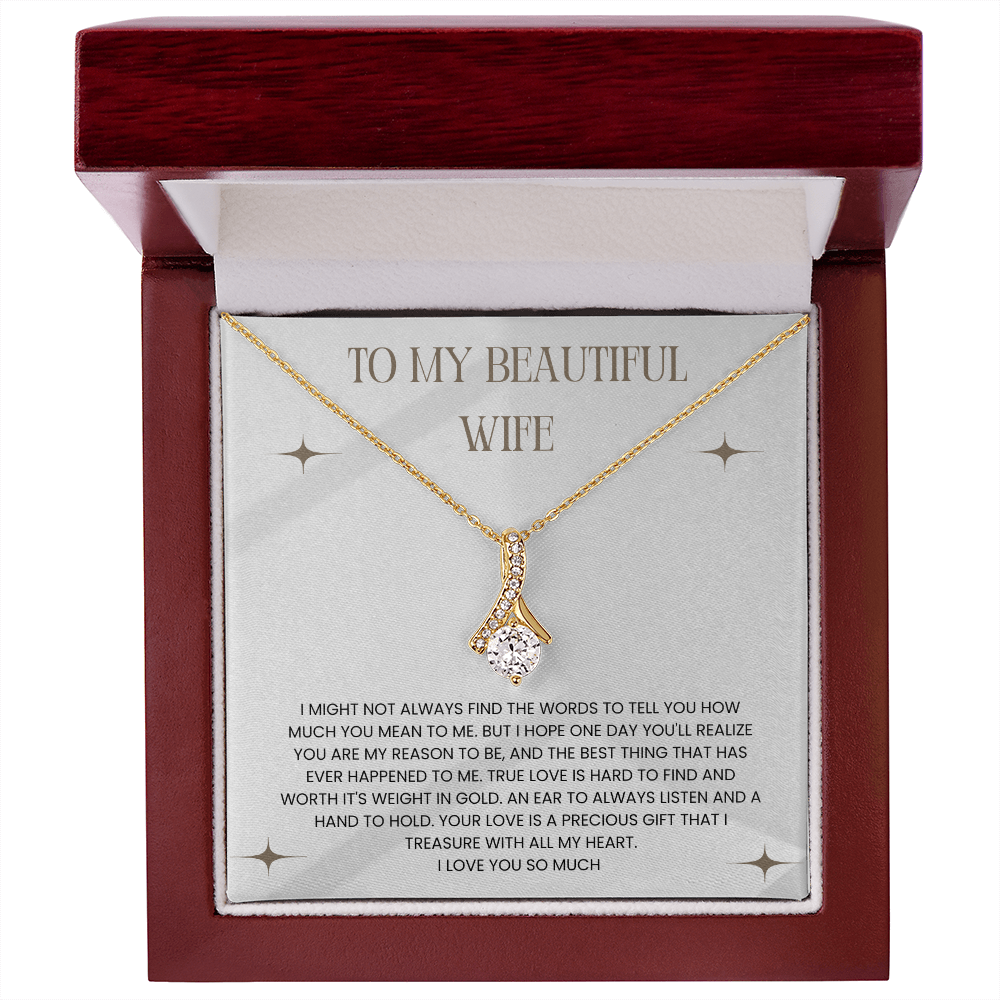 To My Beautiful Wife
