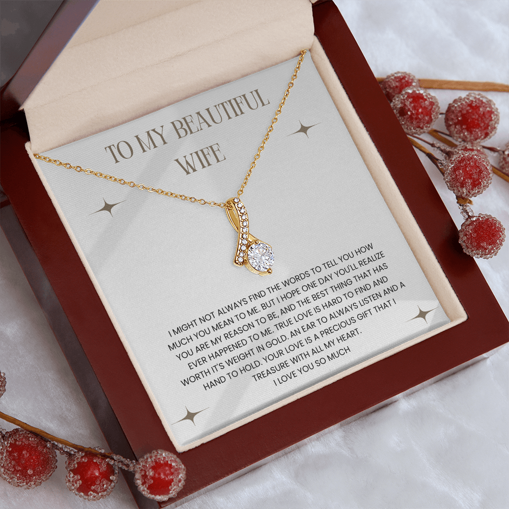 To My Beautiful Wife